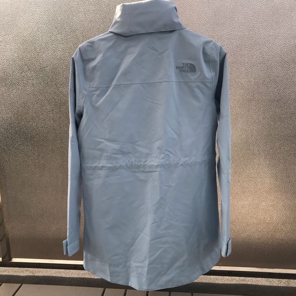 Northface west oak city trench jacket in blue - Picture 11 of 15